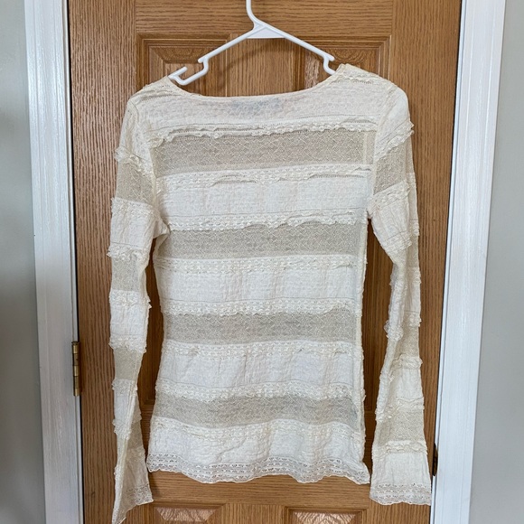 Sheer Long Sleeve Top - Picture 4 of 4